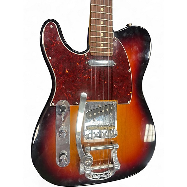 Used Fender American Professional II Telecaster 3 Color Sunburst Solid Body Electric Guitar