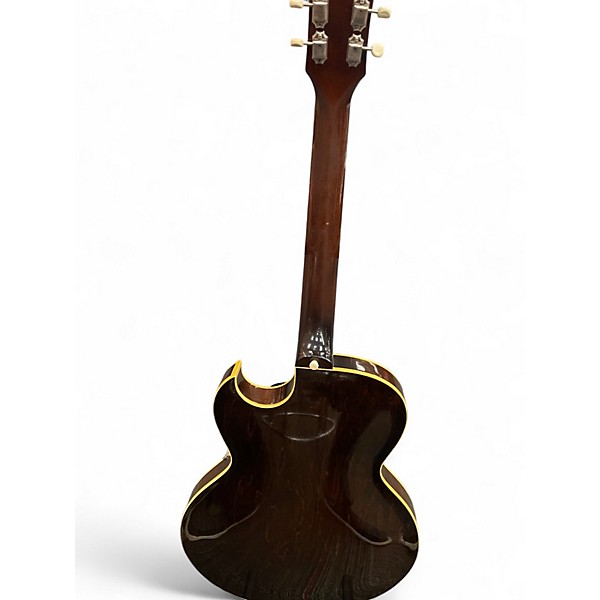 Vintage 1957 Gibson es225t Vintage Sunburst Hollow Body Electric Guitar