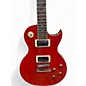 Used Xaviere Les Paul Chrome Red Solid Body Electric Guitar