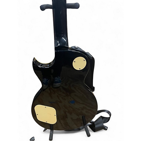 Used Xaviere Les Paul Chrome Red Solid Body Electric Guitar