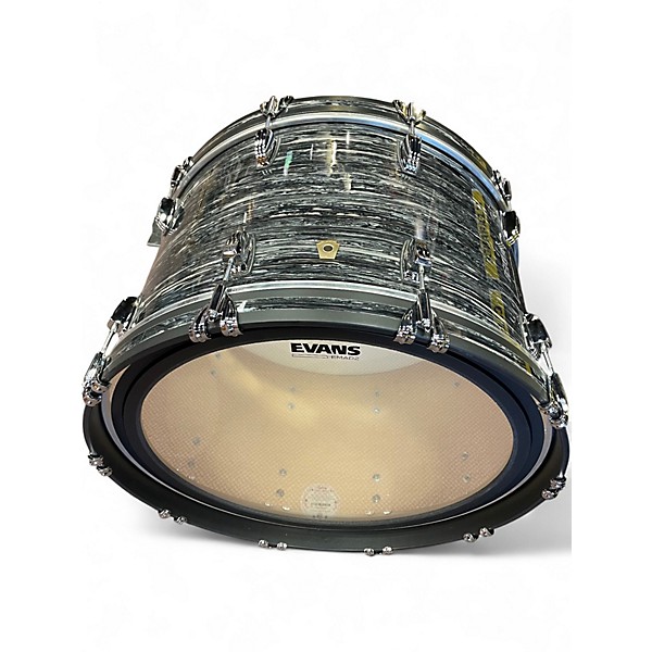 Used Ludwig 3 Piece Classic Maple Pro Beat Black Oyster Drum Kit