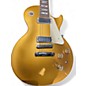 Used 2015 Gibson Les Paul Deluxe 2015 Gold Solid Body Electric Guitar