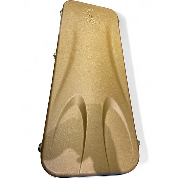 Used 2015 Gibson Les Paul Deluxe 2015 Gold Solid Body Electric Guitar