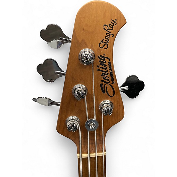 Used Sterling by Music Man Ray34 Natural Electric Bass Guitar