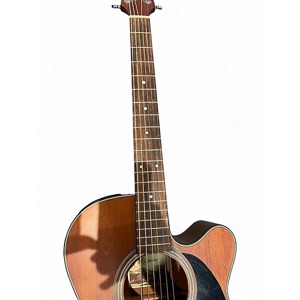 Used Takamine EF440SC Brown Acoustic Electric Guitar