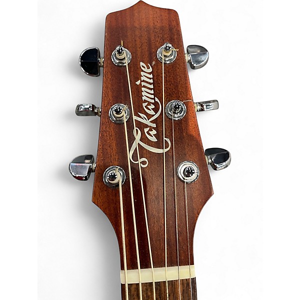 Used Takamine EF440SC Brown Acoustic Electric Guitar