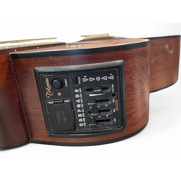 Used Takamine EF440SC Brown Acoustic Electric Guitar