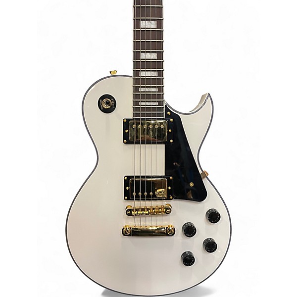 Used Harley Benton SC-500 Alpine White Solid Body Electric Guitar