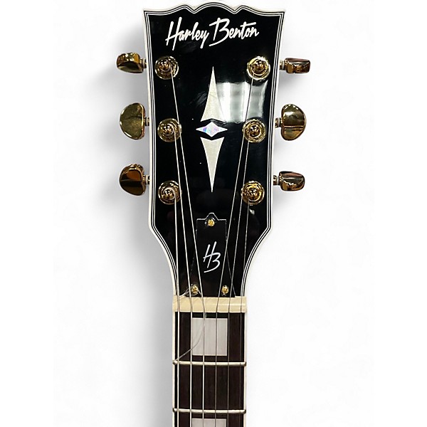 Used Harley Benton SC-500 Alpine White Solid Body Electric Guitar