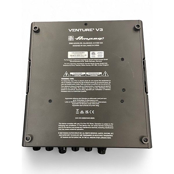 Used Ampeg Venture V3 300W Bass Amp Head