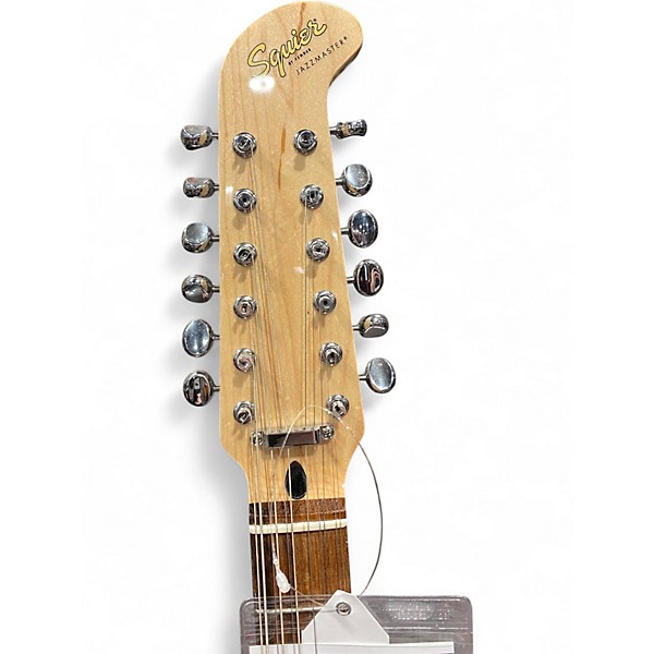 Used Squier Paranormal Jazzmaster XII Lake Placid Blue Solid Body Electric Guitar