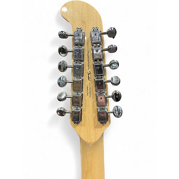 Used Squier Paranormal Jazzmaster XII Lake Placid Blue Solid Body Electric Guitar