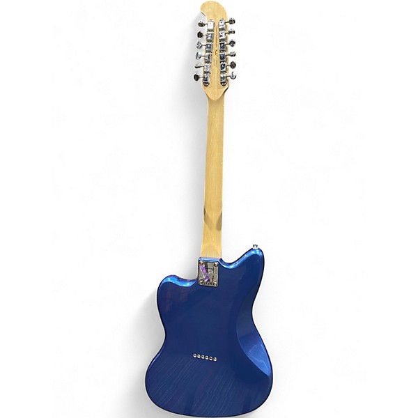 Used Squier Paranormal Jazzmaster XII Lake Placid Blue Solid Body Electric Guitar