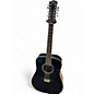 Used Fender DG16E 12 Black 12 String Acoustic Electric Guitar thumbnail