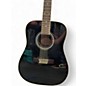 Used Fender DG16E 12 Black 12 String Acoustic Electric Guitar