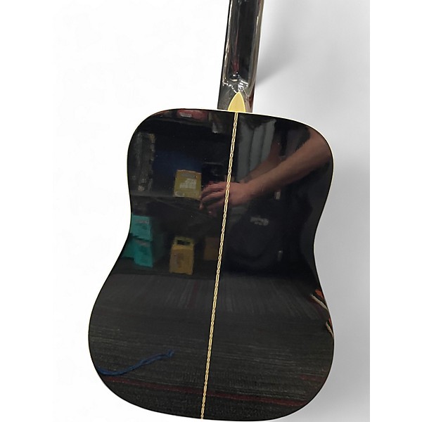 Used Fender DG16E 12 Black 12 String Acoustic Electric Guitar