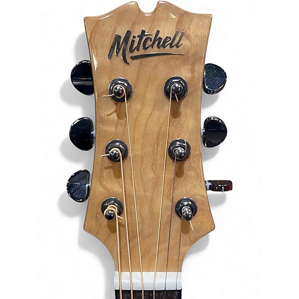 Used Mitchell mx430 Natural Acoustic Electric Guitar