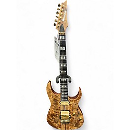 Used Ibanez RGT1220PB Buckeye Burl Solid Body Electric Guitar