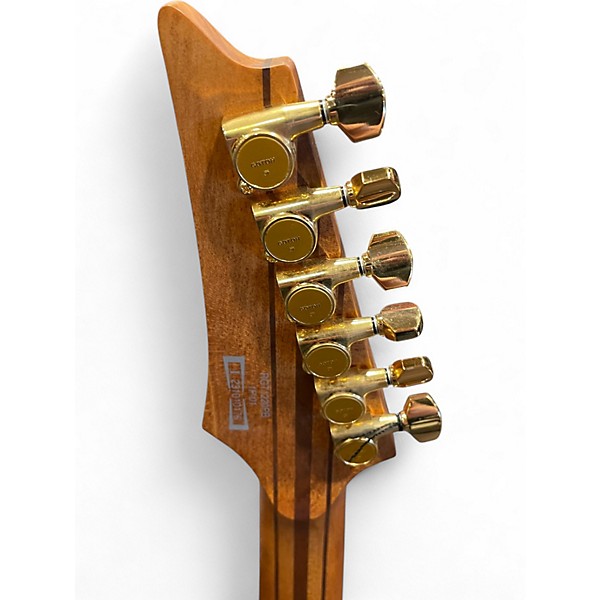 Used Ibanez RGT1220PB Buckeye Burl Solid Body Electric Guitar