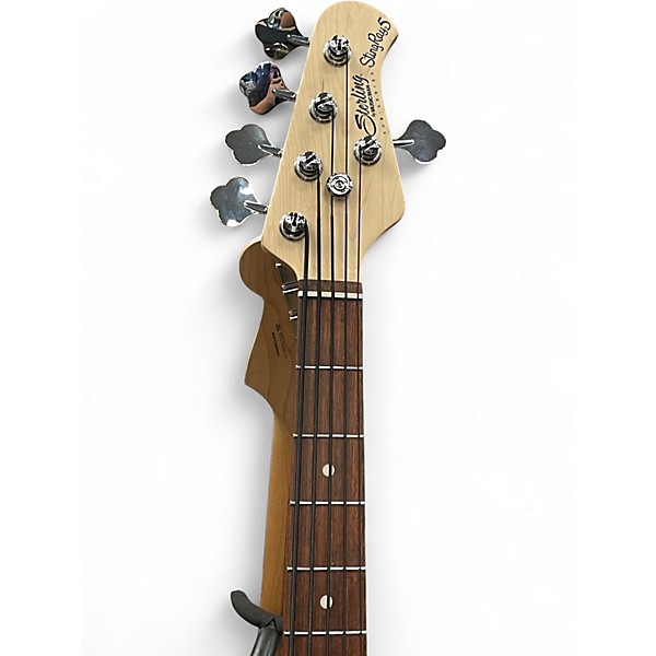 Used Sterling by Music Man Ray5 5 String Walnut Electric Bass Guitar