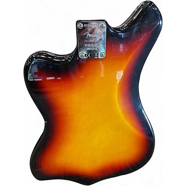 Used Fender Maverick Dorado 3 Tone Sunburst Solid Body Electric Guitar