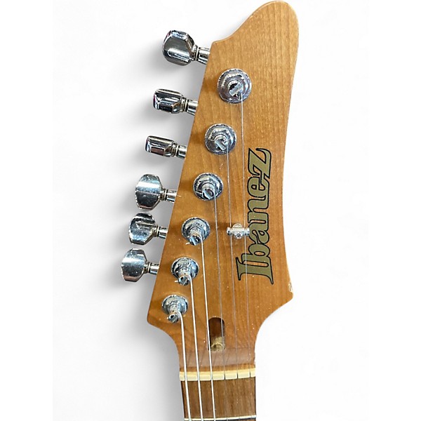 Used Ibanez 1P-01 Blue to grey fade Solid Body Electric Guitar