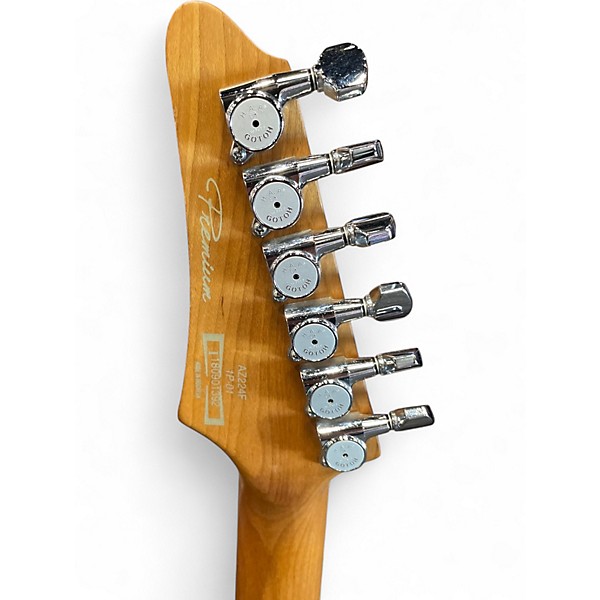 Used Ibanez 1P-01 Blue to grey fade Solid Body Electric Guitar