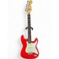 Used Squier Standard Stratocaster Red Solid Body Electric Guitar thumbnail