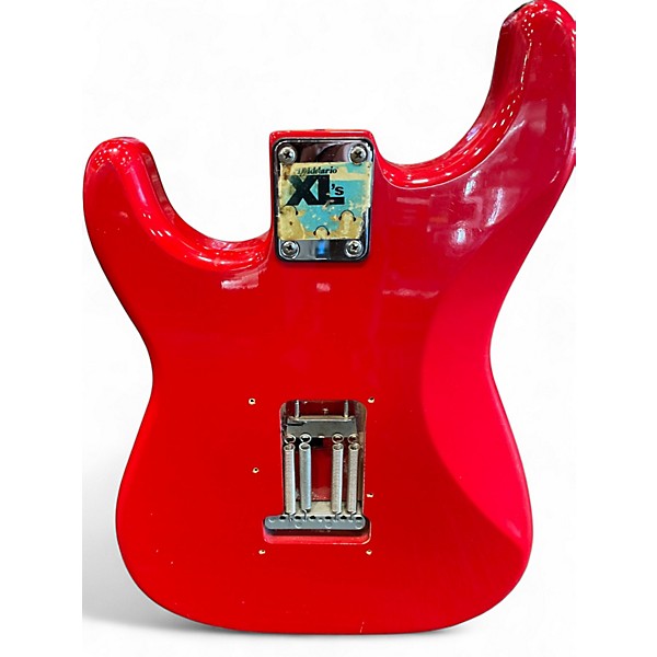 Used Squier Standard Stratocaster Red Solid Body Electric Guitar