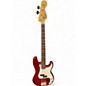 Used Squier Affinity Precision Bass Metallic Red Electric Bass Guitar thumbnail