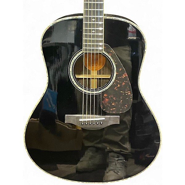Used Yamaha LL16D Black Acoustic Guitar