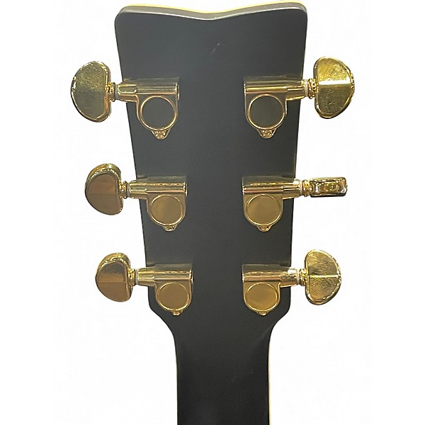 Used Yamaha LL16D Black Acoustic Guitar