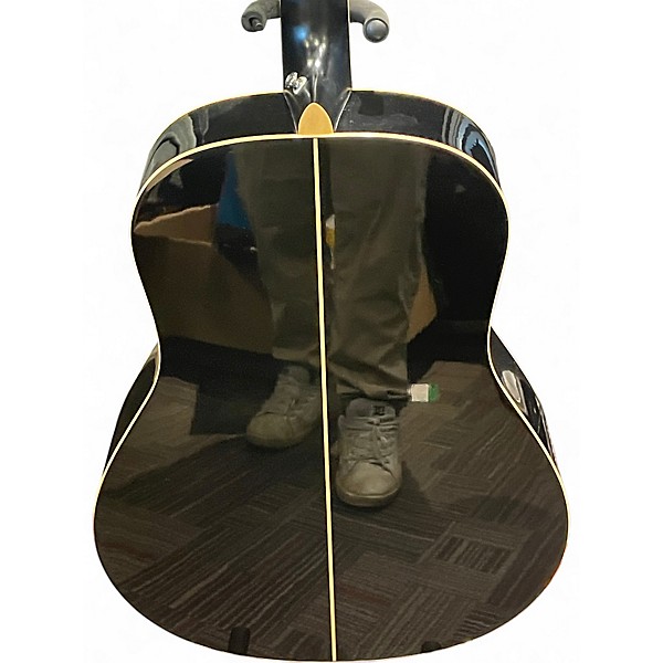 Used Yamaha LL16D Black Acoustic Guitar