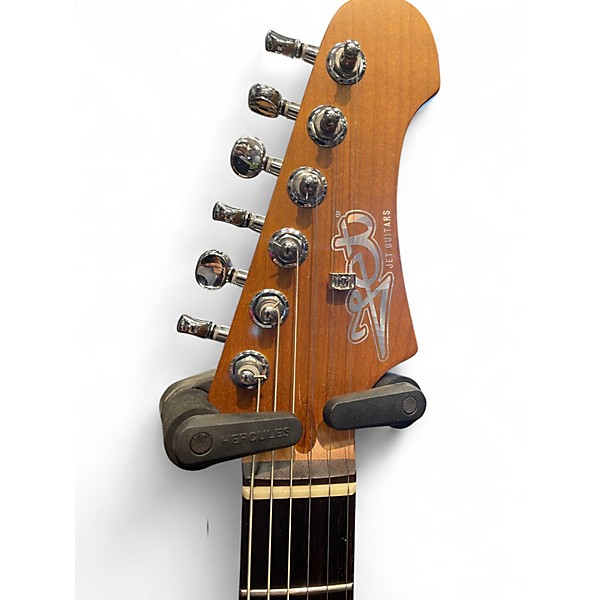 Used Jet  JJ350 GR HH Green Solid Body Electric Guitar