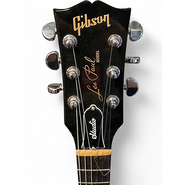 Used Gibson Les Paul Studio Cherry Solid Body Electric Guitar