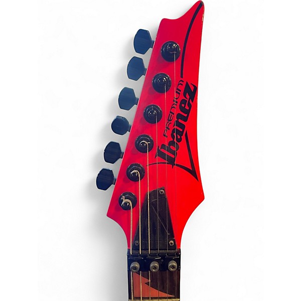 Used Ibanez RG1XXV RG1 Premium Neon Pink Solid Body Electric Guitar