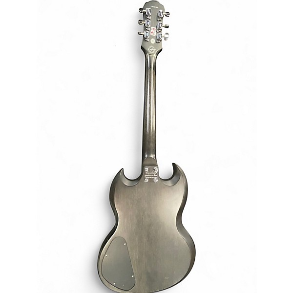 Used Epiphone SG Junior Black Solid Body Electric Guitar