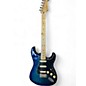 Used Fender Stratocaster blue Solid Body Electric Guitar thumbnail