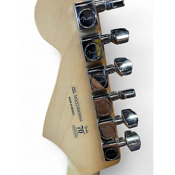 Used Fender Stratocaster blue Solid Body Electric Guitar