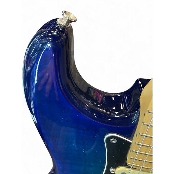 Used Fender Stratocaster blue Solid Body Electric Guitar