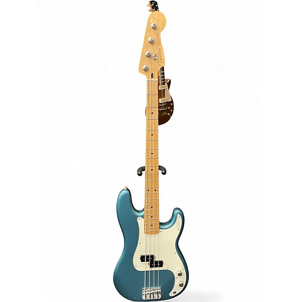 Used Fender Player Precision Bass Tidepool Electric Bass Guitar