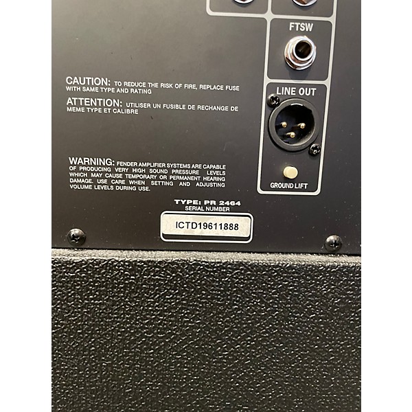 Used Fender Rumble V3 40W 1x10 Bass Combo Amp