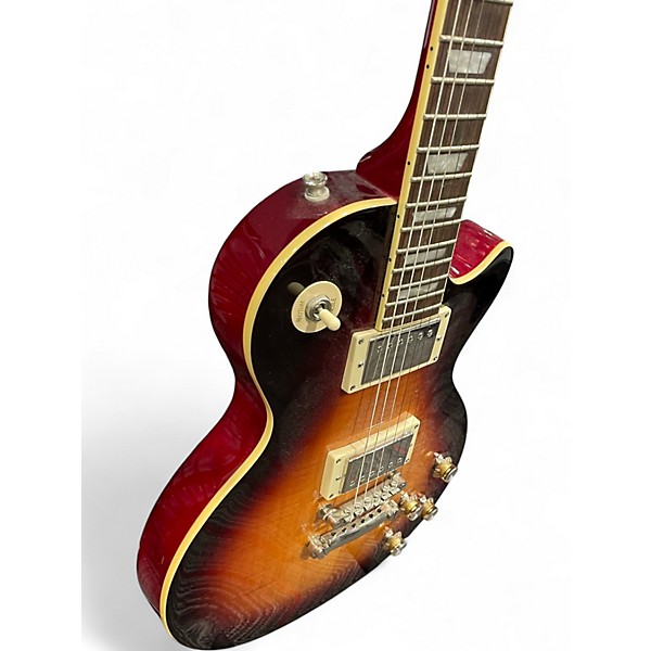 Used Epiphone Les Paul Standard 3 Color Sunburst Solid Body Electric Guitar