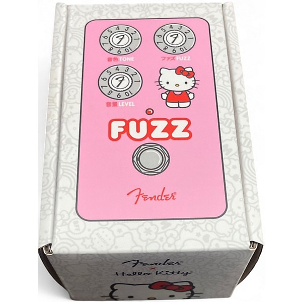 Used Fender Hello Kitty Fuzz Pedal Effect Pedal