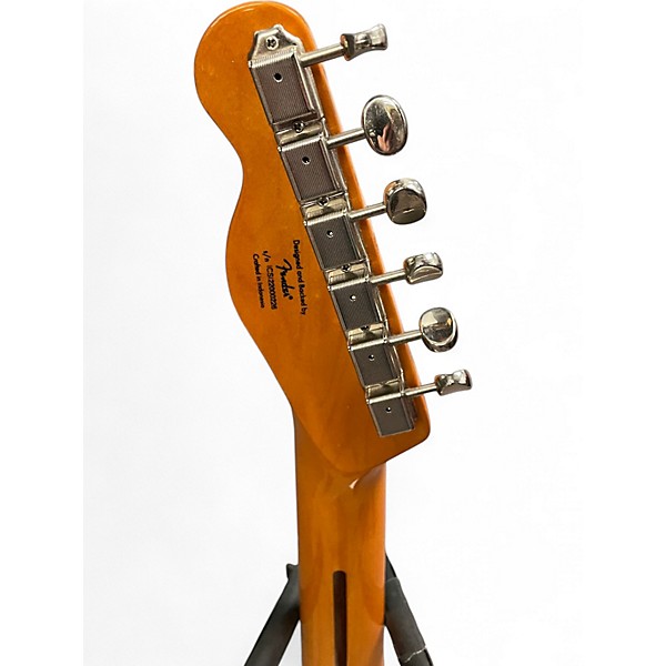 Used Squier Classic Vibe 70s Thinline Telecaster White Hollow Body Electric Guitar