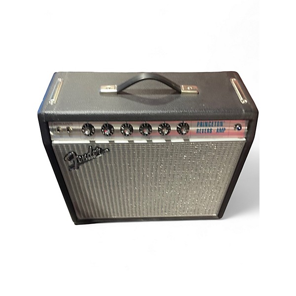 Used Fender 1968 Custom Princeton Reverb 12W 1x10 Tube Guitar Combo Amp
