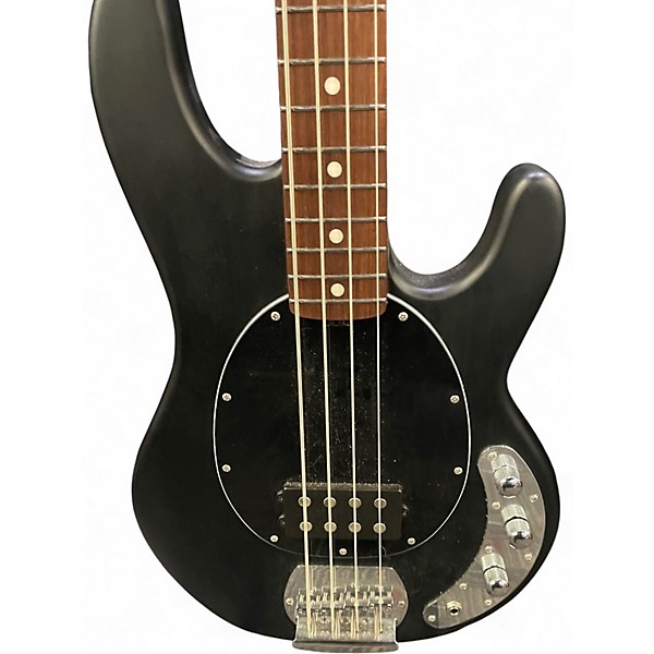 Used Sterling by Music Man STINGRAY SUB SERIES Black Electric Bass Guitar