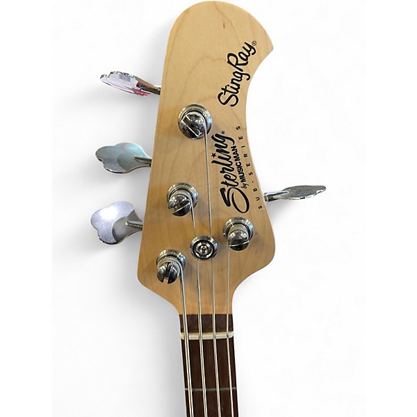 Used Sterling by Music Man STINGRAY SUB SERIES Black Electric Bass Guitar