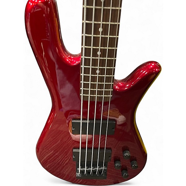 Used Spector Performer 5 RED Electric Bass Guitar