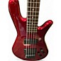 Used Spector Performer 5 RED Electric Bass Guitar